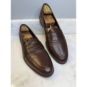 E.T. Wright | Shoes | Et Wright Brown Leather Penny Loafers 